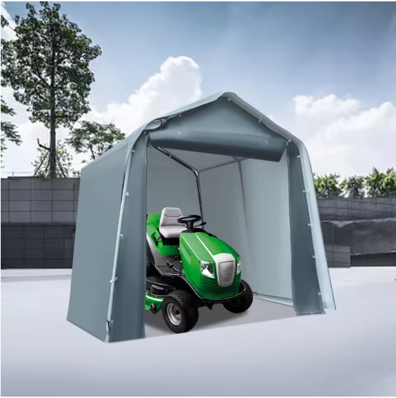 Draagbare Opslagtunnel Tent 240 × 240 × 240 cm – Waterdichte Fietsenstalling en Tuinberging