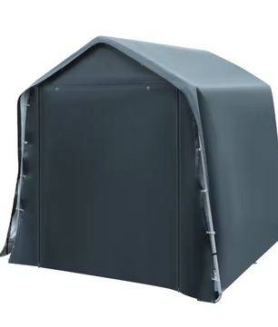 Draagbare Opslagtunnel Tent 240 × 240 × 240 cm – Waterdichte Fietsenstalling en Tuinberging