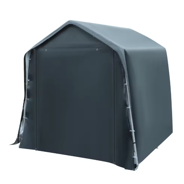Draagbare Opslagtunnel Tent 240 × 240 × 240 cm – Waterdichte Fietsenstalling en Tuinberging