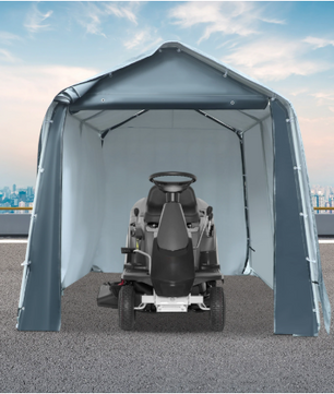 Draagbare Opslagtunnel Tent 240 × 240 × 240 cm – Waterdichte Fietsenstalling en Tuinberging