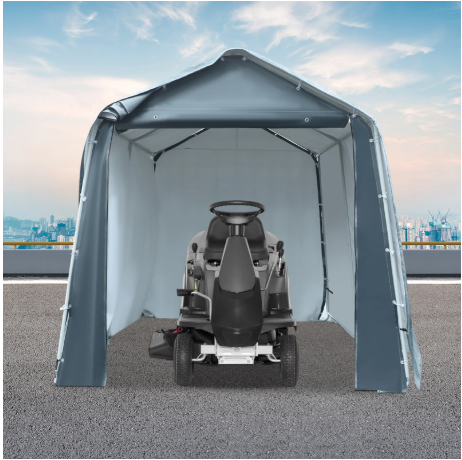 Draagbare Opslagtunnel Tent 240 × 240 × 240 cm – Waterdichte Fietsenstalling en Tuinberging