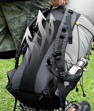 Ultralichte Camping Rugzak 25+10L – Waterbestendig en Ademend voor Hiking, Reizen en Outdoor