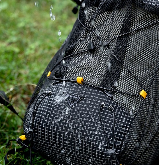 Ultralichte Camping Rugzak 25+10L – Waterbestendig en Ademend voor Hiking, Reizen en Outdoor