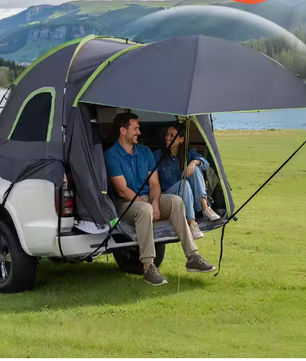 Truck Tent voor Pick-up 2-3 Personen – Waterdichte Laadbak Tent met Luifel voor Camping