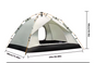 Automatische Pop-up Camping Tent – Snel Opgezet, Waterdicht en Zonwerend voor Outdoor