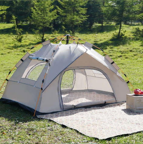 Automatische Pop-up Camping Tent – Snel Opgezet, Waterdicht en Zonwerend voor Outdoor