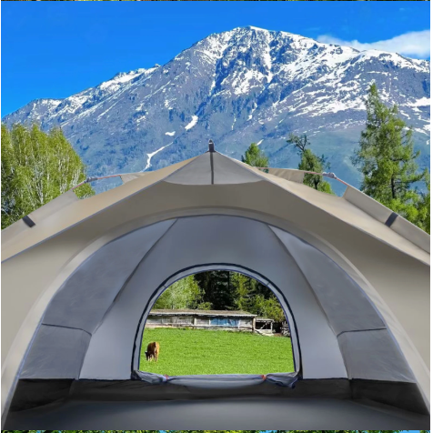 Automatische Pop-up Camping Tent – Snel Opgezet, Waterdicht en Zonwerend voor Outdoor