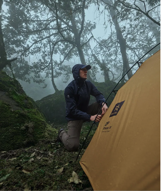 Ultralichte 2-Persoons Backpacking Tent – Dubbelwandig, Waterdicht en Winddicht voor Camping en Hiking