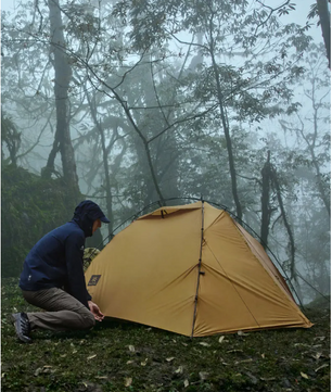 Ultralichte 2-Persoons Backpacking Tent – Dubbelwandig, Waterdicht en Winddicht voor Camping en Hiking