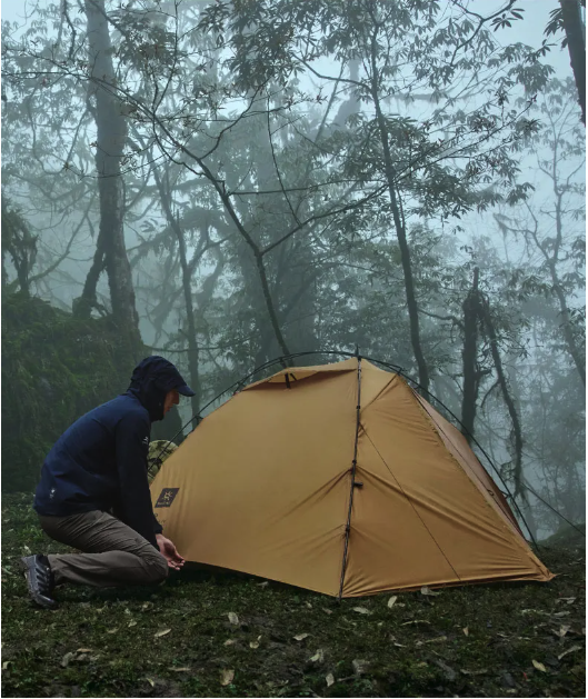Ultralichte 2-Persoons Backpacking Tent – Dubbelwandig, Waterdicht en Winddicht voor Camping en Hiking