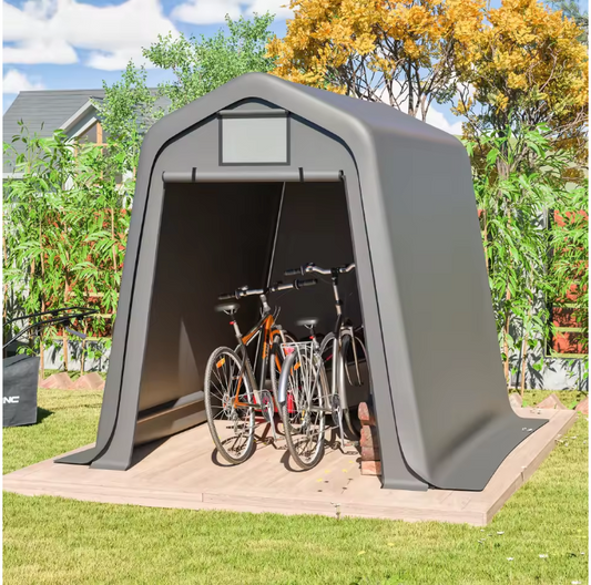Fietsenstalling Tent 245 × 183 × 217 cm – Waterdichte Opslagtent voor Fiets, Motor en Tuin