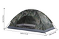 Ultralichte 1-2 Persoons Camping Tent – Compact, UV-Bescherming en Waterbestendig voor Hiking en Outdoor