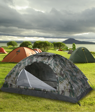 Ultralichte 1-2 Persoons Camping Tent – Compact, UV-Bescherming en Waterbestendig voor Hiking en Outdoor