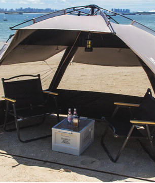 3-4 Persoons Pop-up Camping Tent – Automatisch, UV-Bescherming en Snelle Opzet voor Outdoor