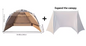 3-4 Persoons Pop-up Camping Tent – Automatisch, UV-Bescherming en Snelle Opzet voor Outdoor