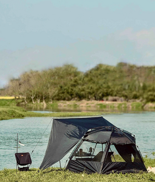 3-4 Persoons Pop-up Camping Tent – Automatisch, UV-Bescherming en Snelle Opzet voor Outdoor