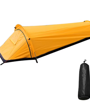 Ultralichte 1-Persoons Backpacking Tent – Waterdicht en Compact voor Hiking en Camping