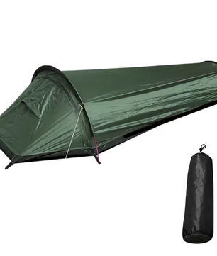 Ultralichte 1-Persoons Backpacking Tent – Waterdicht en Compact voor Hiking en Camping