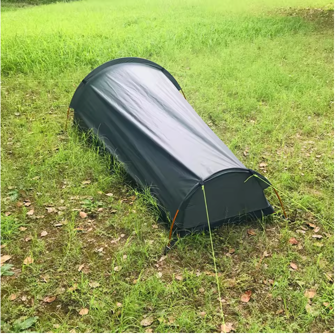 Ultralichte 1-Persoons Backpacking Tent – Waterdicht en Compact voor Hiking en Camping