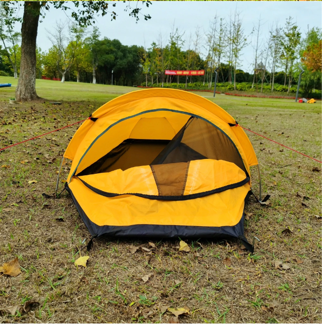 Ultralichte 1-Persoons Backpacking Tent – Waterdicht en Compact voor Hiking en Camping