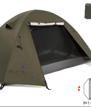 Ultralichte Backpacking Tent – Waterdicht, UV-Bescherming en Snel Op te Zetten voor Camping en Hiking