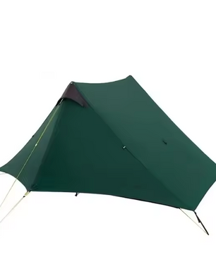 Ultralichte 2-Persoons Trekking Tent – 15D Silnylon, Waterdicht en Rodless voor 3 Seizoenen