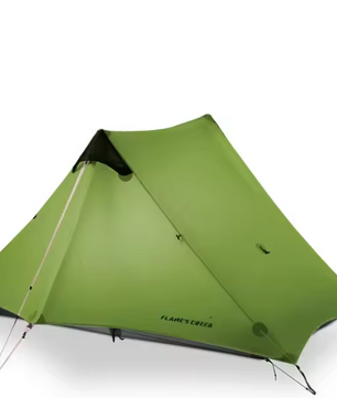 Ultralichte 2-Persoons Trekking Tent – 15D Silnylon, Waterdicht en Rodless voor 3 Seizoenen