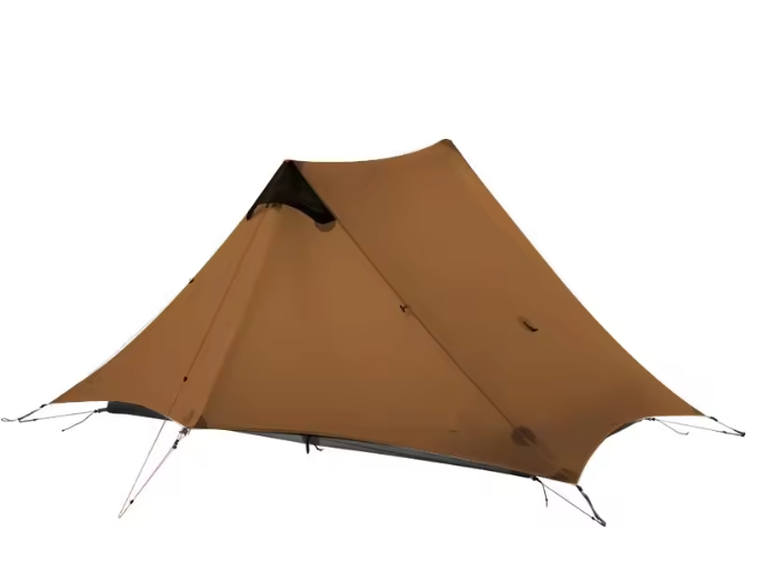 Ultralichte 2-Persoons Trekking Tent – 15D Silnylon, Waterdicht en Rodless voor 3 Seizoenen