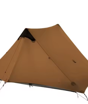 Ultralichte 2-Persoons Trekking Tent – 15D Silnylon, Waterdicht en Rodless voor 3 Seizoenen