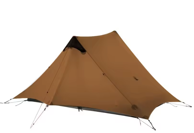 Ultralichte 2-Persoons Trekking Tent – 15D Silnylon, Waterdicht en Rodless voor 3 Seizoenen