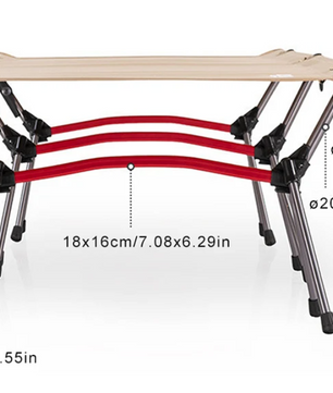 Opvouwbaar Campingbed – Ultralicht Aluminium Veldbed voor Outdoor, Hiking en Reizen