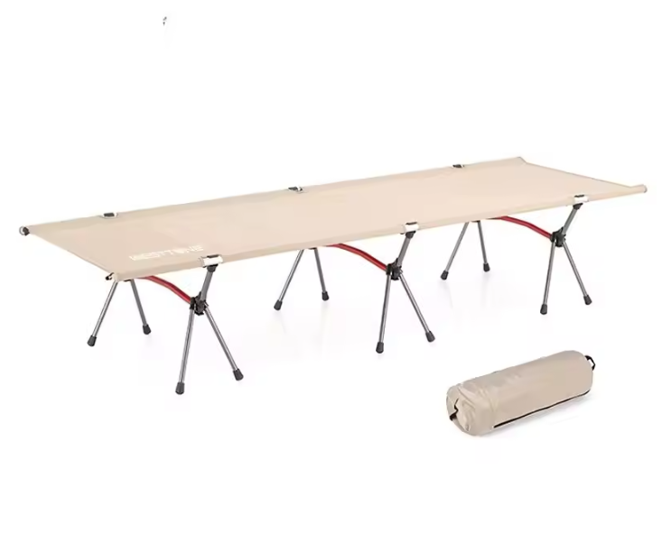 Opvouwbaar Campingbed – Ultralicht Aluminium Veldbed voor Outdoor, Hiking en Reizen