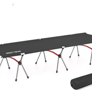 Opvouwbaar Campingbed – Ultralicht Aluminium Veldbed voor Outdoor, Hiking en Reizen