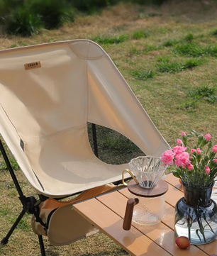 Opvouwbare Campingstoel – Ultralichte Moon Chair voor Tuin, Strand en Outdoor