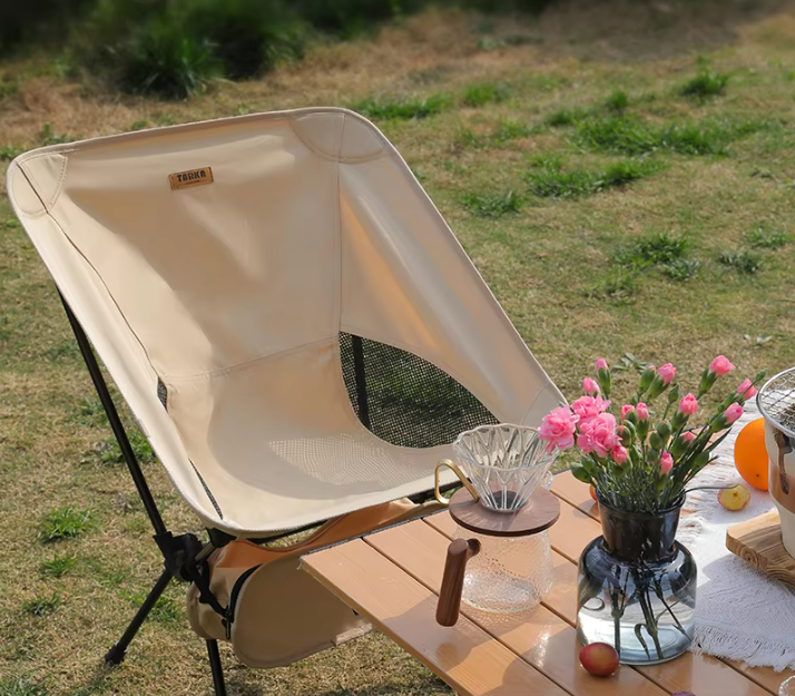 Opvouwbare Campingstoel – Ultralichte Moon Chair voor Tuin, Strand en Outdoor