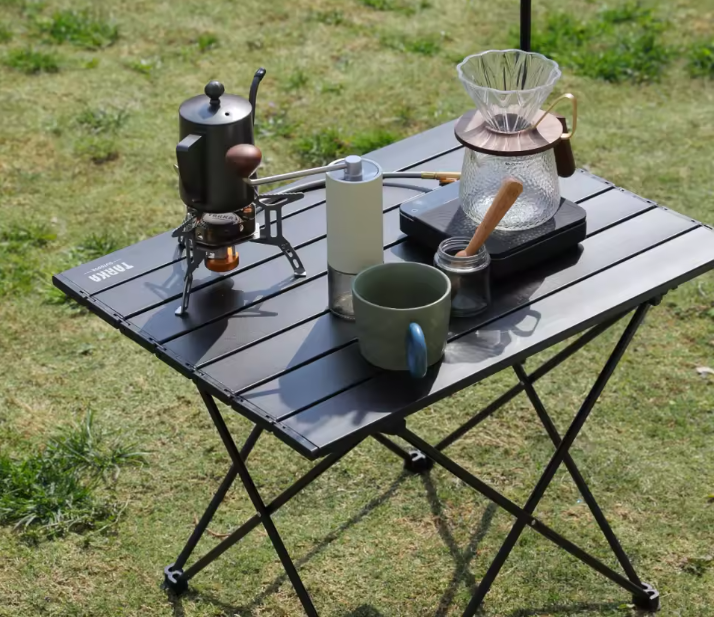 Opvouwbare Campingtafel – Aluminium Outdoor Tafel voor BBQ, Picknick en Tuin