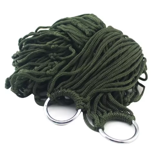 Hangmat van Nylon Touw – Draagbare Outdoor Hangstoel voor Tuin, Balkon en Camping