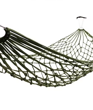 Hangmat van Nylon Touw – Draagbare Outdoor Hangstoel voor Tuin, Balkon en Camping