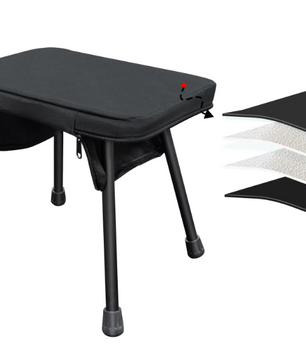 Opvouwbare Camping Kruk – Lichtgewicht Aluminium Outdoor Stoel met Opberglussen
