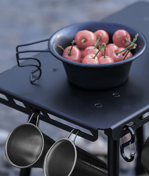Opvouwbare Camping Kruk – Lichtgewicht Aluminium Outdoor Stoel met Opberglussen