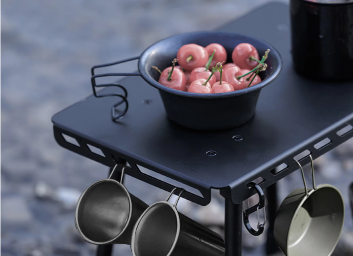 Opvouwbare Camping Kruk – Lichtgewicht Aluminium Outdoor Stoel met Opberglussen