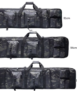 Tactische Rugtas met Lange Opbergruimte – Nylon Outdoor Backpack met MOLLE Systeem en Meerdere Vakken