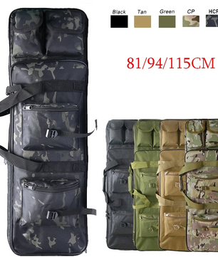 Tactische Rugtas met Lange Opbergruimte – Nylon Outdoor Backpack met MOLLE Systeem en Meerdere Vakken