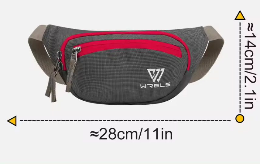 Hardloop Heuptas – Ultralichte Sport Waist Bag met Reflectie en Waterafstotend Design