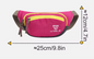 Hardloop Heuptas – Ultralichte Sport Waist Bag met Reflectie en Waterafstotend Design