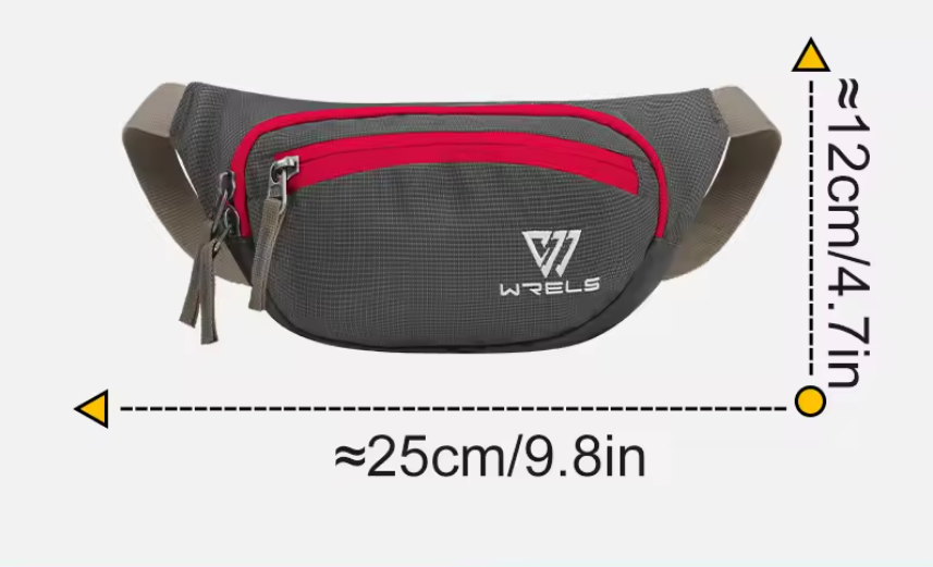 Hardloop Heuptas – Ultralichte Sport Waist Bag met Reflectie en Waterafstotend Design