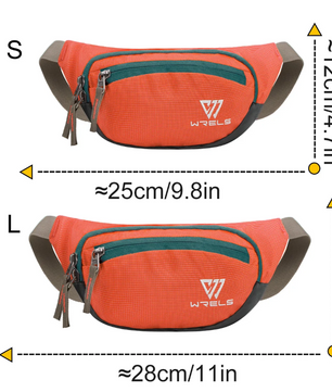 Hardloop Heuptas – Ultralichte Sport Waist Bag met Reflectie en Waterafstotend Design