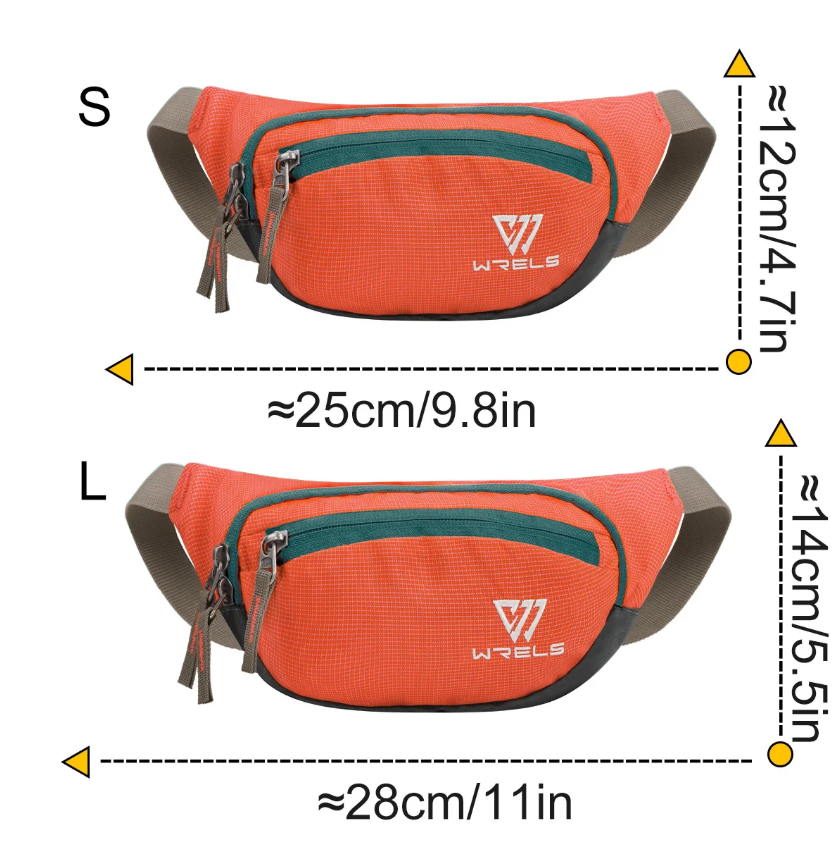 Hardloop Heuptas – Ultralichte Sport Waist Bag met Reflectie en Waterafstotend Design