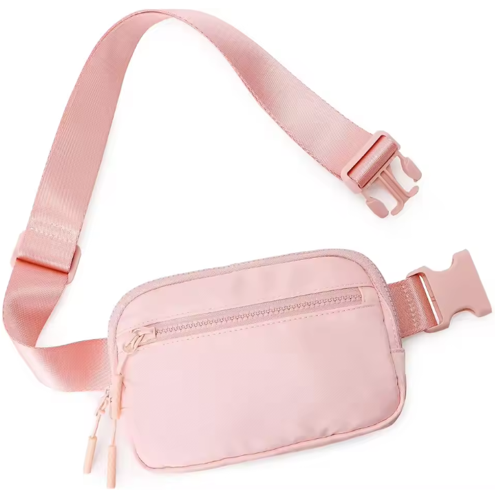 Minimalistische Crossbody Tas – Compacte Bum Bag met Ritssluiting voor Outdoor en Dagelijks Gebruik