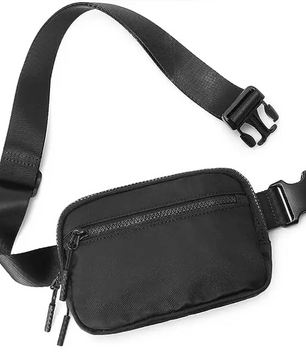 Minimalistische Crossbody Tas – Compacte Bum Bag met Ritssluiting voor Outdoor en Dagelijks Gebruik